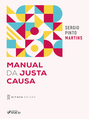 cover image of MANUAL DA JUSTA CAUSA--2025--8ª EDIÇÃO